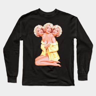 Triple Head Long Sleeve T-Shirt